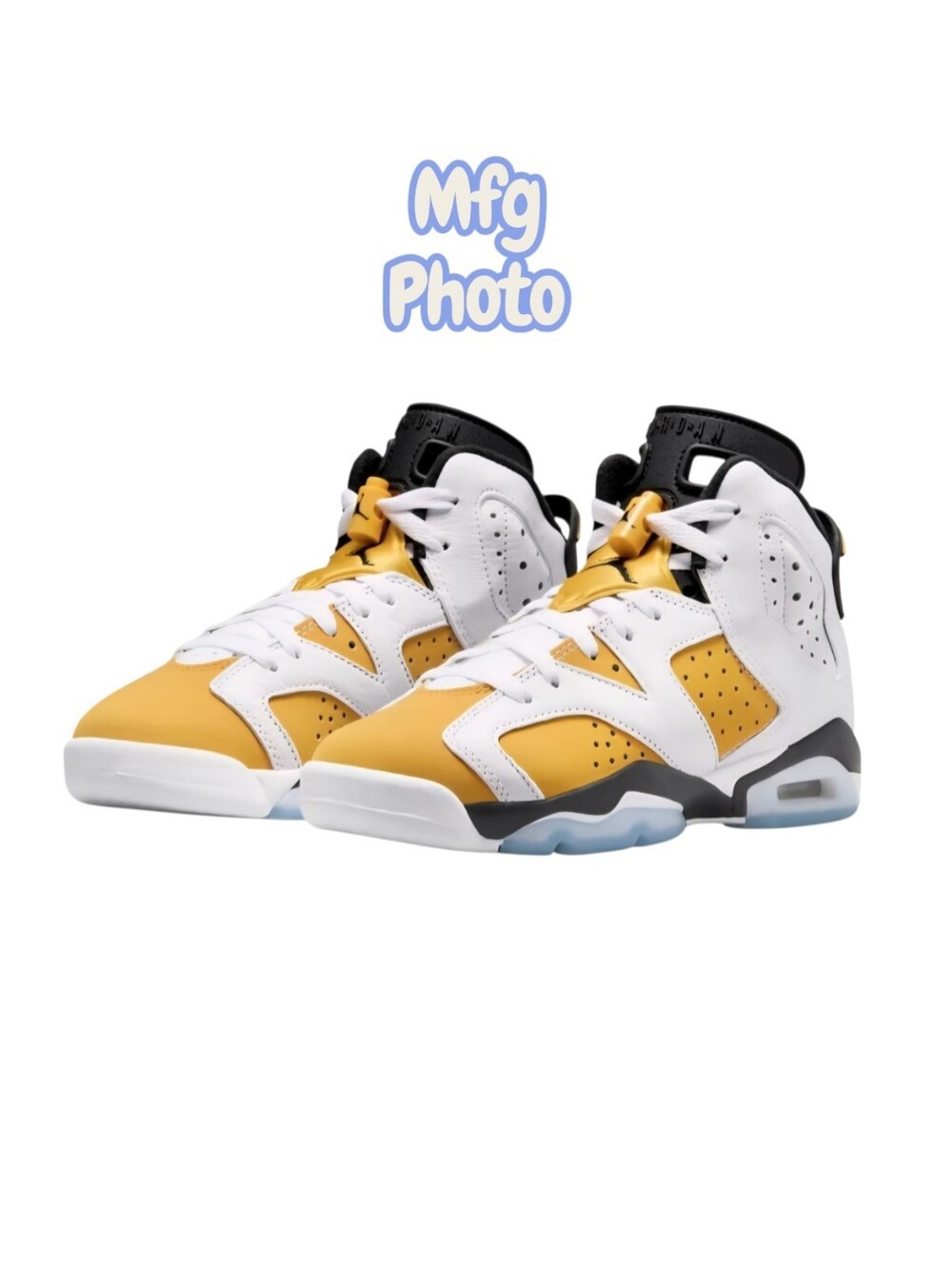 Nike Jordan (GS) Air Jordan 6 Retro 'Yellow Ochre', Youth 7